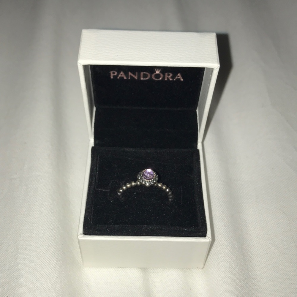 February birthday blooms ring, Retired
